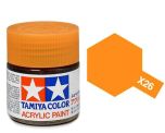 Tamiya 10ml Clear Orange acrylic paint # X-26