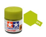Tamiya 10ml Yellow Green acrylic paint # XF-4
