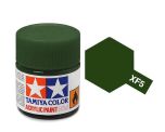 Tamiya 10ml Flat Green acrylic paint # XF-5