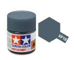 Tamiya 10ml Medium Blue acrylic paint # XF-18