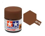 Tamiya 10ml Linoleum Deck Brown acrylic paint # XF-79