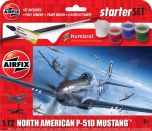 Airfix 1/72 North American P-51D Mustang New Tooling # 55013