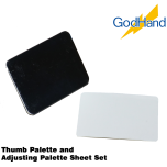 GodHand Thumb Palette and Adjusting Palette Sheet Set Made In Japan # GH-BRS-FP-SET