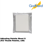 GodHand Adjusting Palette Sheet S (For Thumb Palette, x30) Made In Japan # GH-BRS-KP-S