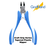 GodHand Craft Grip Series Tapered Plastic Nipper Made In Japan # GH-CPN-120-S