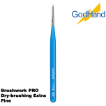 GodHand Brushwork PRO Dry-brushing Extra Fine Made In Japan # GH-EBRSP-DG