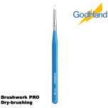 GodHandBrushwork PRO Dry-brushing Made In Japan # GH-EBRSP-DR