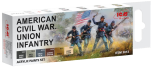 ICM Union Infantry American Civil War Acrylic Paint Set # 3013