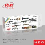 ICM Military Equipment of the Armed Forces of Ukraine Acrylic Paint Set 6 x 12ml Bottles # 3039