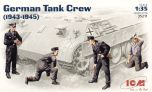 ICM 1/35 German Tank Crew (1943-1945) # 35211 - Plastic Model Kit