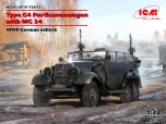 ICM 1/72 Type G4 Partisanenwagen with MG 34, WWII German vehicle # 72473