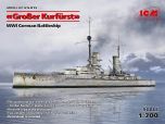 ICM 1/700 Grosser Kurfurst (full hull & waterline), WWI German Battleship # S015
