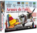 LifeColor WWII French Aircraft Set # CS56