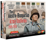 LifeColor Austro-Hungarian Army Uniforms 1916-1918 Set # CS59