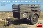 Miniart 1/35 G-518 US 1t Cargo Trailer "Ben Hur" # 35436
