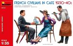 Miniart 1/35 French Civilians in Cafe 1930-40's # 38062