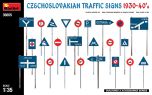 Miniart 1/35 Czechoslovakian Traffic Signs 1930-40s # 35655