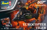 Revell 1/72 James Bond "Eurocopter Tiger" Gift Set # 05654