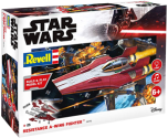 Revell 1/44 Build & Play Resistance A-Wing Fighter (Red) # 06770 