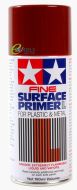 Tamiya 180ml Fine Surface Primer L for Plastic & Metal (Oxide Red) # 87160