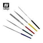 Vallejo Tools - Diamond File Set 100mm (5pc) # T03004