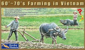 Gecko Models 1/35 60'-70's Farming in Vietnam # 0107