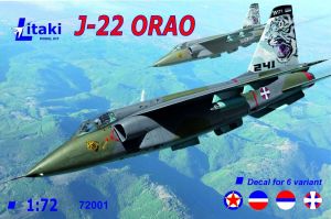 Litaki Model Kit 1/72 Soko J-22 Orao. Single-seat attack aircraft # 72001
