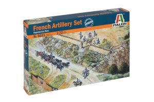 Italeri 1/72 Napoleonic French Artillery Set # 6031 - Plastic Model Figures