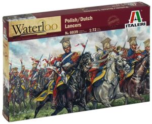 Italeri 1/72 Napoleonic Wars Polish Lancers # 6039 - Plastic Model Figures