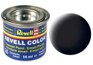 Revell 14ml Black Matt enamel paint # 8