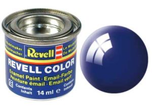 Revell 14ml Ultramarine-Blue Gloss enamel paint # 51