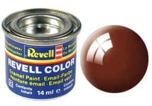 Revell 14ml Mud Brown Gloss enamel paint # 80