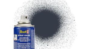 Revell 100ml Tank Grey Matt Acrylic Spray # 078
