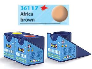 Revell Aqua Color - africa brown, mat # 17