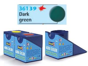 Revell Aqua Color - dark green, mat # 39