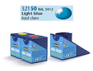 Revell Aqua Color - Light Blue Gloss, # 50