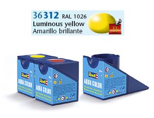 Revell Aqua Color - Luminous Yellow Silk, # 312