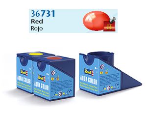 Revell Aqua Color - Red Clear # 731