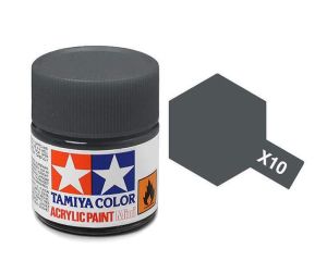 Tamiya 10ml Gun Metal acrylic # X-10