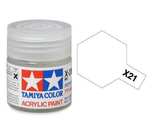 Tamiya 10ml Flat Base acrylic paint # X-21
