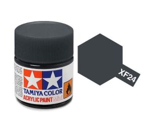 Tamiya 10ml Dark Grey acrylic paint # XF-24