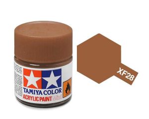 Tamiya 10ml Dark Copper acrylic paint # XF-28