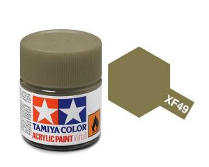 Tamiya 10ml Khaki acrylic paint # XF-49