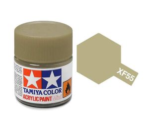 Tamiya 10ml Deck Tan acrylic paint # XF-55