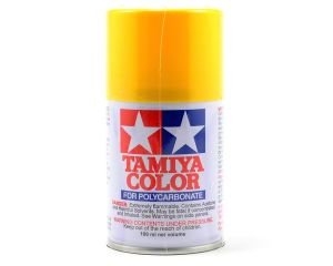 Tamiya 100ml PS6 Yellow Polycarbonate Spray Paint # 86006