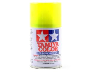 Tamiya 100ml PS27 Fluorescent Yellow Polycarbonate # 86027