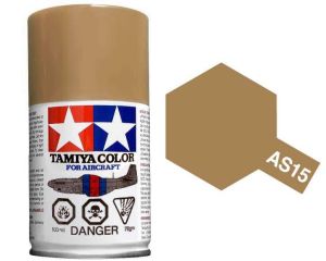 Tamiya AS-15 Tan (USAF) - 100ml Spray Can # 86515