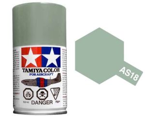 Tamiya AS-18 Light Gray (IJA) - 100ml Spray Can # 86518