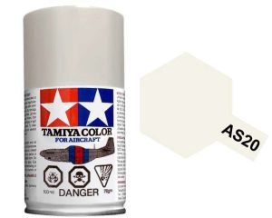 Tamiya AS-20 Insignia White (USN) - 100ml Spray Can # 86520