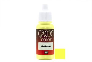 Vallejo 17ml Game Color - Bald Moon Yellow # 72005
